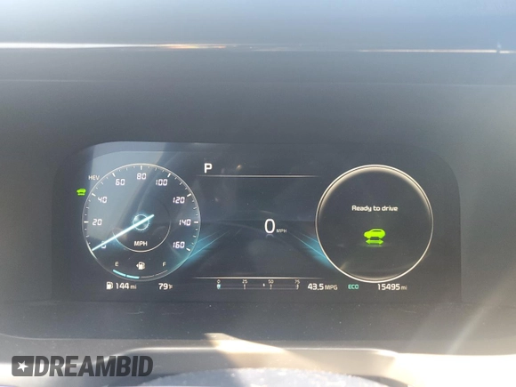 2023 Kia Sorento SX Prestige with VIN KNDRMDLH8P5210542, listed as a Copart auction lot 57473485 with 15,495 mi miles and Salvage title. Bid and sale history available at DreamBid. Image 9.