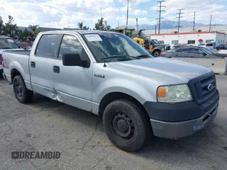 2008 Ford F-150 XL with VIN 1FTRW12W48FA15882, listed as a IAAI auction lot 41968857 with 214,787 mi miles. Bid and sale history available at carsss.com. Image 1.