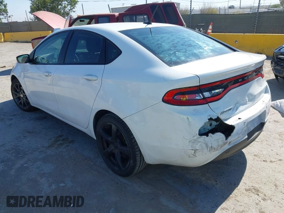 2016 Dodge Dart SE with VIN 1C3CDFAA7GD533501, listed as a IAAI auction lot 42663481 with 105,310 mi miles and . Bid and sale history available at DreamBid. Image 3.