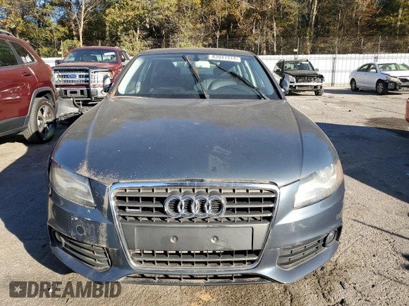2010 Audi A4 2.0T Premium Plus with VIN WAUHFAFL8AN007997, listed as a Copart auction lot 83941314 with 97,429 mi miles and Clean Title. Bid and sale history available at carsss.com. Image 5.
