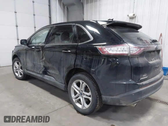 2018 Ford Edge Titanium with VIN 2FMPK4K82JBC14583, listed as a IAAI auction lot 41507385 with 86,193 mi miles. Bid and sale history available at carsss.com. Image 3.