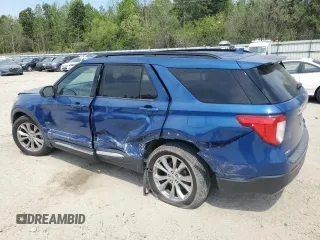 2020 Ford Explorer XLT z VIN 1FMSK7DH0LGA35382, wystawiony jako Copart lot #52282075 z przebiegiem 93 788 mil mil oraz Szkoda całkowita • Salvage title. Historia ofert i sprzedaży dostępna na DreamBid. Obrazek 2.