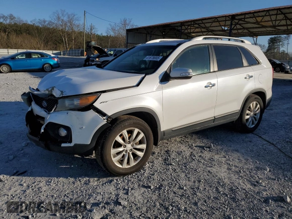 2011 Kia Sorento EX with VIN 5XYKU4A26BG180893, listed as a Copart auction lot 41678655 with 127,564 mi miles and Salvage Title. Bid and sale history available at carsss.com. Image 1.