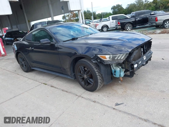 2016 Ford Mustang V6 with VIN 1FA6P8AMXG5265632, listed as a IAAI auction lot 41092678 with 109,705 mi miles and . Bid and sale history available at carsss.com. Image 14.