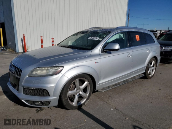 2011 Audi Q7 3.0T S line Prestige with VIN WA1DGBFE8BD003410, listed as a Copart auction lot 75756194 with 0 mi miles and Salvage Title. Bid and sale history available at carsss.com. Image 1.