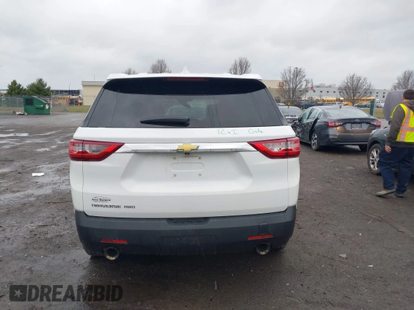 2020 Chevrolet Traverse LS with VIN 1GNEVFKW6LJ170509, listed as a IAAI auction lot 41880533 with 117,850 mi miles. Bid and sale history available at carsss.com. Image 16.