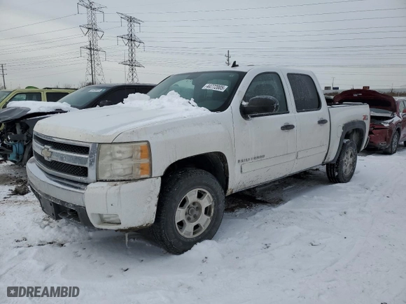 2007 Chevrolet Silverado 1500 LS with VIN 2GCEK13C171574360, listed as a Copart auction lot 44772005 with 102,825 mi miles and Salvage Title. Bid and sale history available at carsss.com. Image 1.