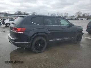 2019 Volkswagen Atlas SEL z VIN 1V2ER2CA7KC555023, wystawiony jako Copart lot #47559955 z przebiegiem 36 061 mil mil oraz Szkoda całkowita • Salvage title. Historia ofert i sprzedaży dostępna na DreamBid. Obrazek 3.