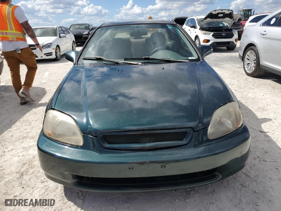 1998 Honda Civic EX with VIN 1HGEJ8142WL026790, listed as a Copart auction lot 77093954 with 225,905 mi miles and Salvage Title. Bid and sale history available at carsss.com. Image 5.