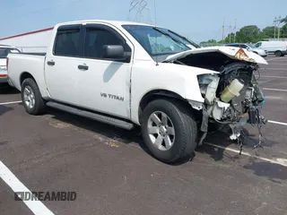 2009 Nissan Titan SE with VIN 1N6BA07D49N307313, listed as a IAAI auction lot 42400379 with 191,641 mi miles and . Bid and sale history available at DreamBid. Image 1.