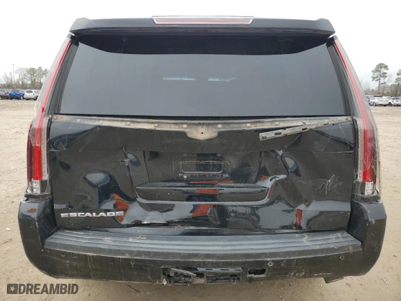 2016 Cadillac Escalade Luxury Collection with VIN 1GYS4BKJ1GR236364, listed as a Copart auction lot 43067635 with 129,515 mi miles and Salvage Title. Bid and sale history available at carsss.com. Image 6.