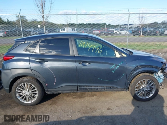 2019 Hyundai Kona SEL with VIN KM8K6CAA4KU255600, listed as a IAAI auction lot 41974946 with 61,339 mi miles. Bid and sale history available at carsss.com. Image 14.