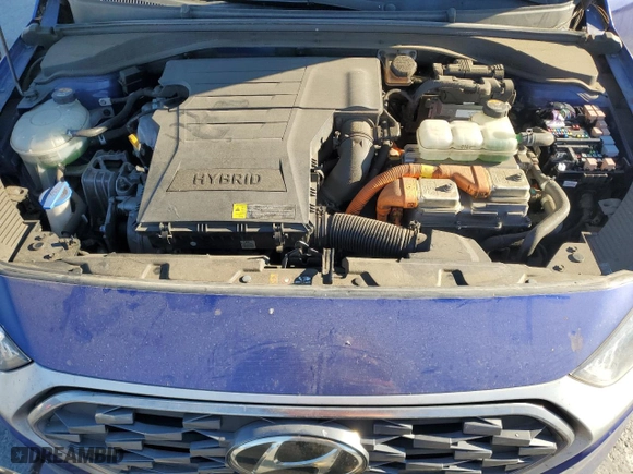 2020 Hyundai Ioniq Hybrid Limited with VIN KMHC05LC5LU223661, listed as a Copart auction lot 87749345 with 49,656 mi miles and Salvage Title. Bid and sale history available at carsss.com. Image 11.