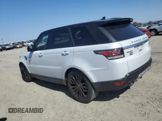 2016 Land Rover Range Rover Sport HSE with VIN SALWR2KF1GA662728, listed as a Copart auction lot 48905755 with 116,870 mi miles and Salvage title. Bid and sale history available at DreamBid. Image 2.