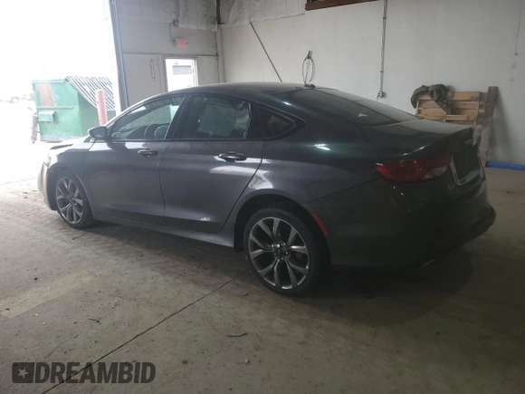 2016 Chrysler 200 S with VIN 1C3CCCBG7GN151936, listed as a Copart auction lot 48148455 with 63,256 mi miles and Salvage Title. Bid and sale history available at carsss.com. Image 2.