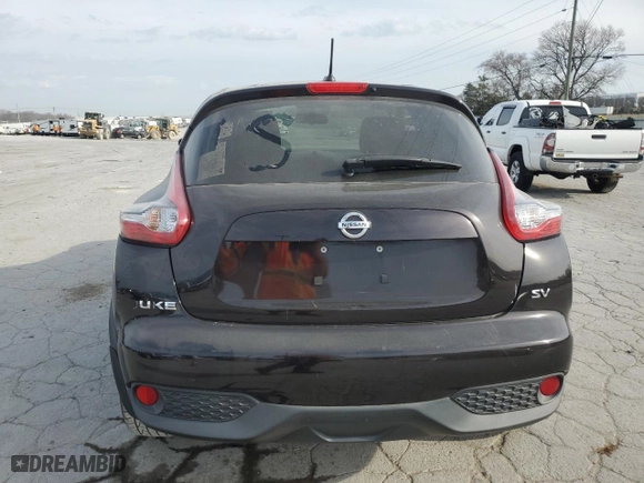 2015 Nissan Juke S with VIN JN8AF5MRXFT507430, listed as a Copart auction lot 49089705 with 163,008 mi miles and Clean Title. Bid and sale history available at carsss.com. Image 6.
