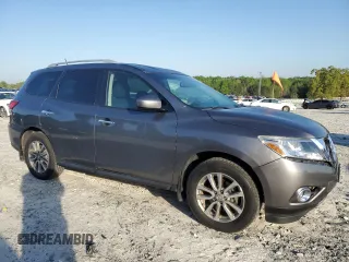 2015 Nissan Pathfinder SV with VIN 5N1AR2MM5FC684212, listed as a Copart auction lot 52989315 with 157,545 mi miles and Clean title. Bid and sale history available at DreamBid. Image 4.