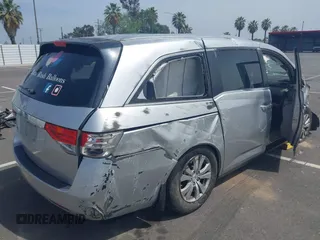 2014 Honda Odyssey EX-L with VIN 5FNRL5H68EB114079, listed as a IAAI auction lot 42117639 with Not Provided miles and . Bid and sale history available at carsss.com. Image 4.