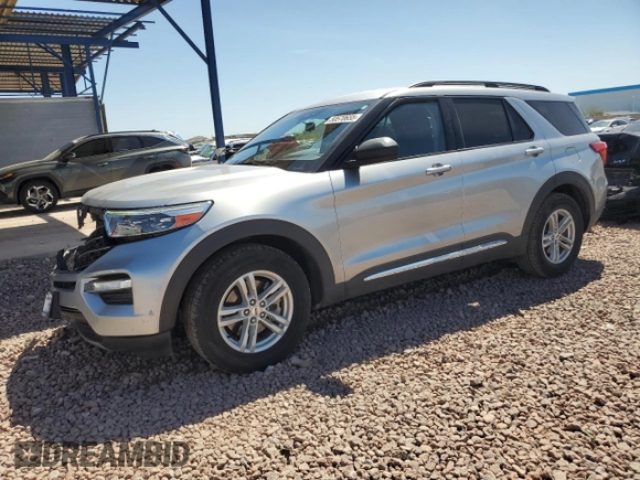 2021 Ford Explorer XLT with VIN 1FMSK7DHXMGB33126, listed as a Copart auction lot 50570655 with 61,894 mi miles and Salvage Title. Bid and sale history available at carsss.com. Image 1.