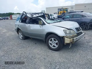 1999 Lexus RX 300 Luxury SUV with VIN JT6HF10U6X0048551, listed as a IAAI auction lot 39826424 with 1 mi miles. Bid and sale history available at carsss.com. Image 1.