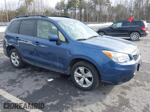 2014 Subaru Forester Premium with VIN JF2SJAEC8EH480099, listed as a IAAI auction lot 41659715 with 250,722 mi miles and . Bid and sale history available at DreamBid. Image 1.