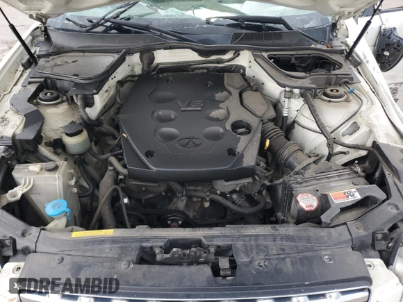 2004 Infiniti FX with VIN JNRAS08W94X203294, listed as a Copart auction lot 61272185 with 263,054 mi miles and Salvage title. Bid and sale history available at DreamBid. Image 12.