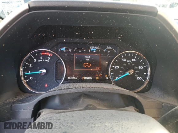 2022 Ford F-250 XL with VIN 1FT8W2BT8NEF20073, listed as a Copart auction lot 88483055 with 66,722 mi miles and Salvage title. Bid and sale history available at DreamBid. Image 9.