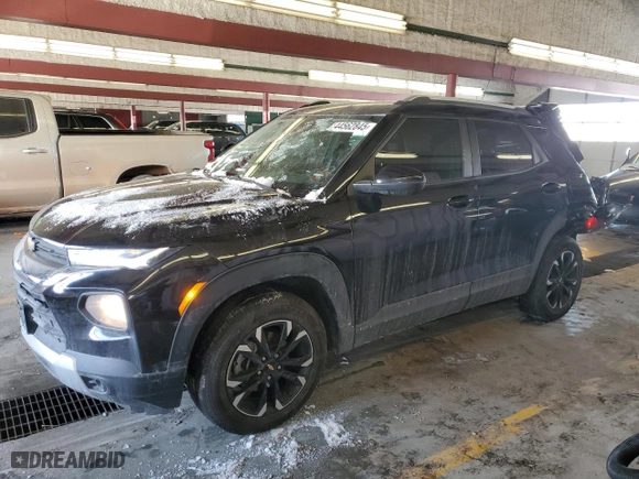 2022 Chevrolet TrailBlazer LT with VIN KL79MRSL5NB009406, listed as a Copart auction lot 44562845 with 64,054 mi miles and Salvage Title. Bid and sale history available at carsss.com. Image 1.
