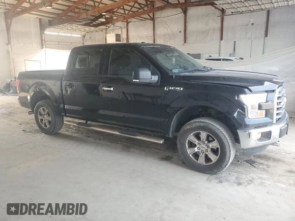 2015 Ford F-150 XLT with VIN 1FTEW1EF0FFA69722, listed as a Copart auction lot 59671695 with 189,690 mi miles and Salvage title. Bid and sale history available at DreamBid. Image 4.