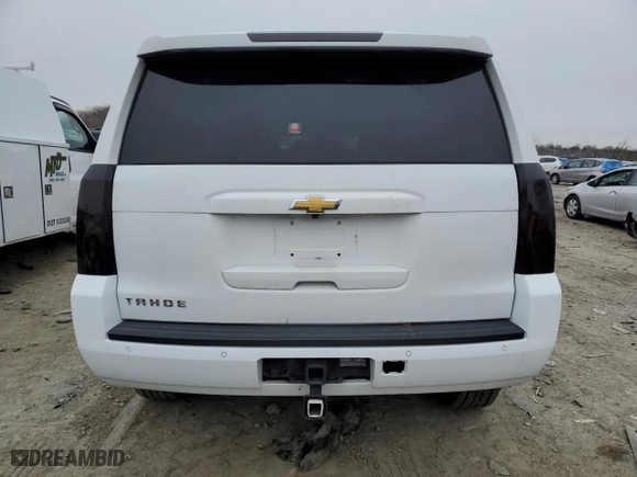 2016 Chevrolet Tahoe LS with VIN 1GNSKAEC7GR371830, listed as a Copart auction lot 45154665 with 98,746 mi miles and Salvage Title. Bid and sale history available at carsss.com. Image 6.