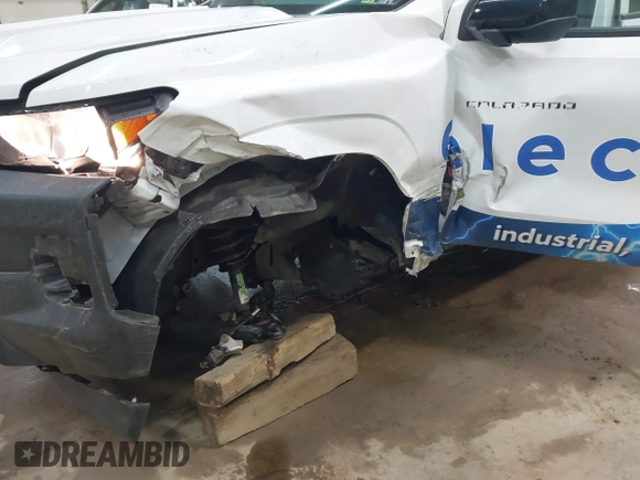 2023 Chevrolet Colorado 2WD Work Truck with VIN 1GCPSBEK3P1230828, listed as a IAAI auction lot 42211557 with 35,153 mi miles and . Bid and sale history available at DreamBid. Image 6.