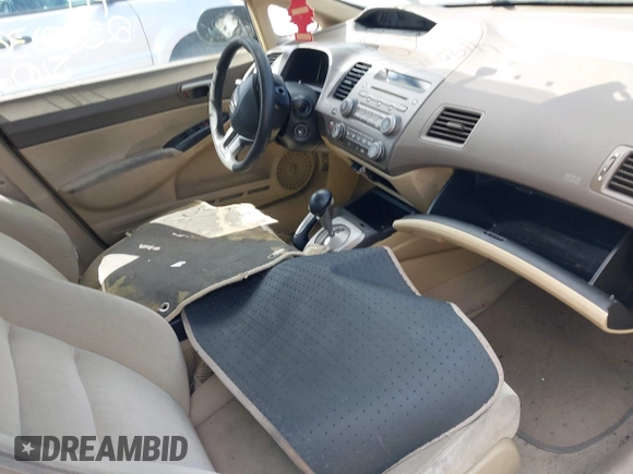 2008 Honda Civic LX with VIN 1HGFA16518L095857, listed as a IAAI auction lot 41981158 with Not Provided miles and . Bid and sale history available at DreamBid. Image 5.