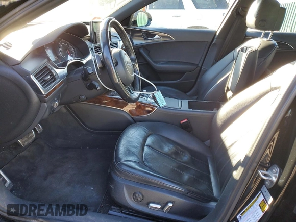 2017 Audi A6 Premium Plus with VIN WAUG8AFCXHN047689, listed as a Copart auction lot 43211325 with 130,169 mi miles and Salvage Title. Bid and sale history available at carsss.com. Image 7.