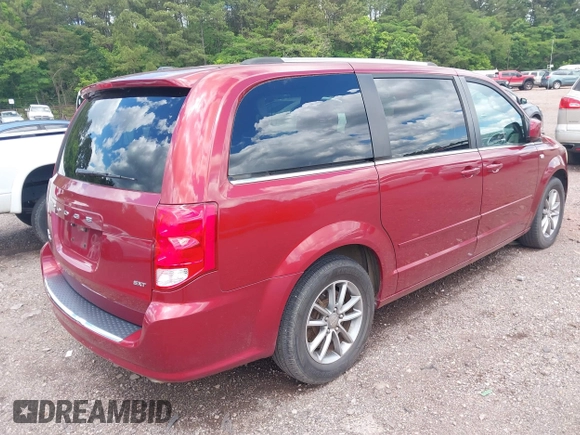 2014 Dodge Grand Caravan SXT with VIN 2C4RDGCG4ER366537, listed as a IAAI auction lot 42148032 with 126,531 mi miles and . Bid and sale history available at DreamBid. Image 4.