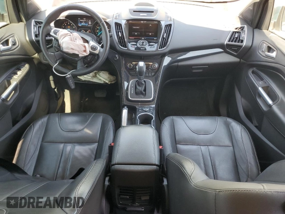 2013 Ford Escape Titanium with VIN 1FMCU0J95DUD15353, listed as a Copart auction lot 53604625 with 49,652 mi miles and Salvage Title. Bid and sale history available at carsss.com. Image 8.