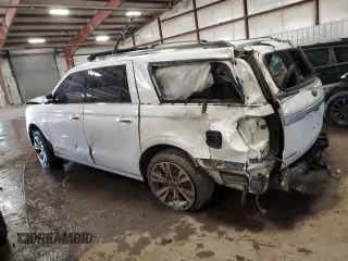 2020 Ford Expedition Max Platinum with VIN 1FMJK1MT1LEA95373, listed as a Copart auction lot 84632894 with 104,720 mi miles and Non repairable. Bid and sale history available at DreamBid. Image 2.
