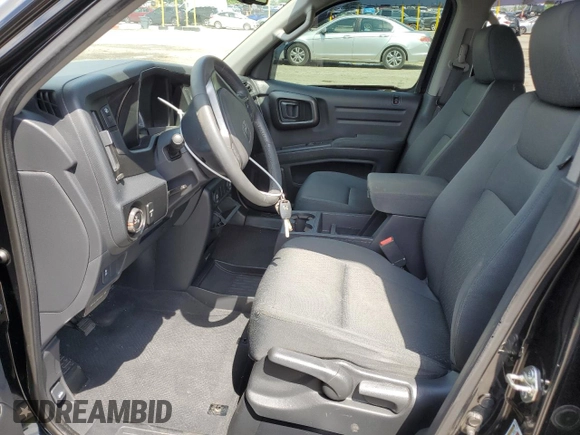 2014 Honda Ridgeline Sport with VIN 5FPYK1F78EB008533, listed as a Copart auction lot 57321645 with 160,623 mi miles and Salvage title. Bid and sale history available at DreamBid. Image 7.