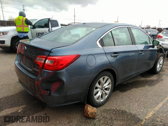 2015 Subaru Legacy Premium with VIN 4S3BNBD66F3006882, listed as a IAAI auction lot 41958873 with 97,926 mi miles and . Bid and sale history available at DreamBid. Image 4.