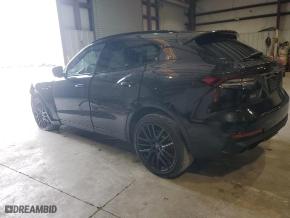 2021 Maserati Levante S with VIN ZN661YUAXMX357898, listed as a Copart auction lot 75184994 with 47,105 mi miles and Salvage Title. Bid and sale history available at carsss.com. Image 2.