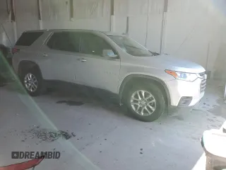2019 Chevrolet Traverse LS with VIN 1GNERFKW1KJ166824, listed as a Copart auction lot 88951175 with 94,100 mi miles and Salvage Title. Bid and sale history available at carsss.com. Image 4.