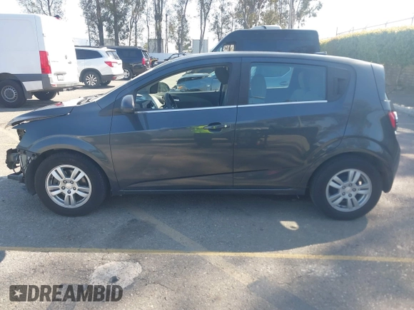 2014 Chevrolet Sonic LT with VIN 1G1JC6SG4E4118781, listed as a IAAI auction lot 41862192 with 124,375 mi miles. Bid and sale history available at carsss.com. Image 15.