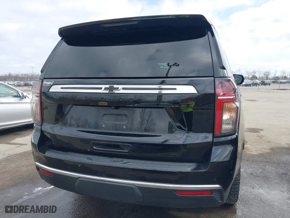 2022 Chevrolet Tahoe LT with VIN 1GNSCNKD6NR273712, listed as a IAAI auction lot 41486664 with 27,661 mi miles. Bid and sale history available at carsss.com. Image 16.