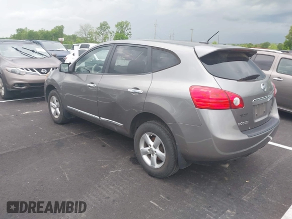 2013 Nissan Rogue S with VIN JN8AS5MT0DW040764, listed as a IAAI auction lot 42113146 with 159,987 mi miles. Bid and sale history available at carsss.com. Image 3.