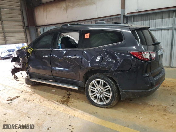 2015 Chevrolet Traverse LT with VIN 1GNKRGKD0FJ150496, listed as a Copart auction lot 84808304 with 155,277 mi miles and Salvage Title. Bid and sale history available at carsss.com. Image 2.