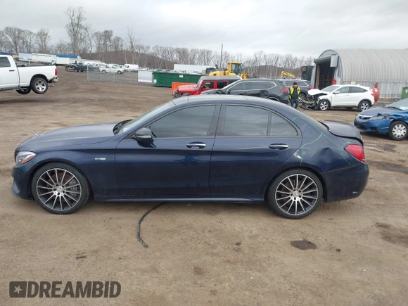 2017 Mercedes-Benz C 43 AMG with VIN 55SWF6EB5HU210594, listed as a IAAI auction lot 41709797 with 63,215 mi miles and . Bid and sale history available at DreamBid. Image 14.