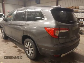 2021 Honda Pilot EX-L with VIN 5FNYF6H50MB086650, listed as a IAAI auction lot 41407628 with 37,423 mi miles. Bid and sale history available at carsss.com. Image 3.