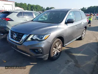 2018 Nissan Pathfinder Platinum with VIN 5N1DR2MM8JC637360, listed as a IAAI auction lot 42549095 with 93,585 mi miles and . Bid and sale history available at DreamBid. Image 17.