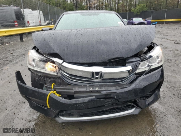 2017 Honda Accord Sedan LX with VIN 1HGCR2F32HA272573, listed as a Copart auction lot 51823995 with 96,034 mi miles and Salvage Title. Bid and sale history available at carsss.com. Image 5.