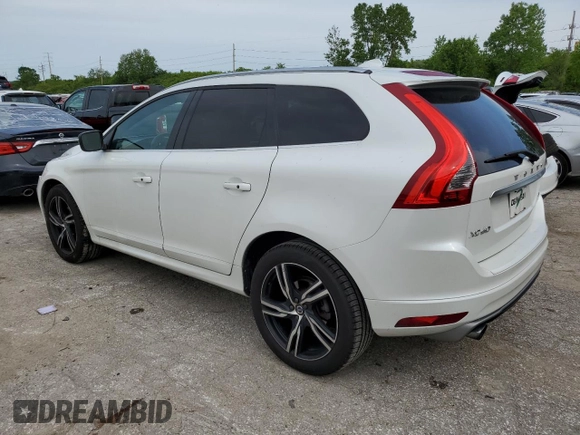 2017 Volvo XC60 R-Design with VIN YV449MRS7H2026756, listed as a Copart auction lot 53217014 with 86,201 mi miles and Salvage title. Bid and sale history available at DreamBid. Image 2.
