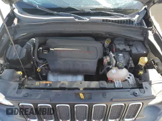 2017 Jeep Renegade Latitude with VIN ZACCJABB4HPE66423, listed as a Copart auction lot 53924625 with 97,922 mi miles and Salvage Title. Bid and sale history available at carsss.com. Image 12.